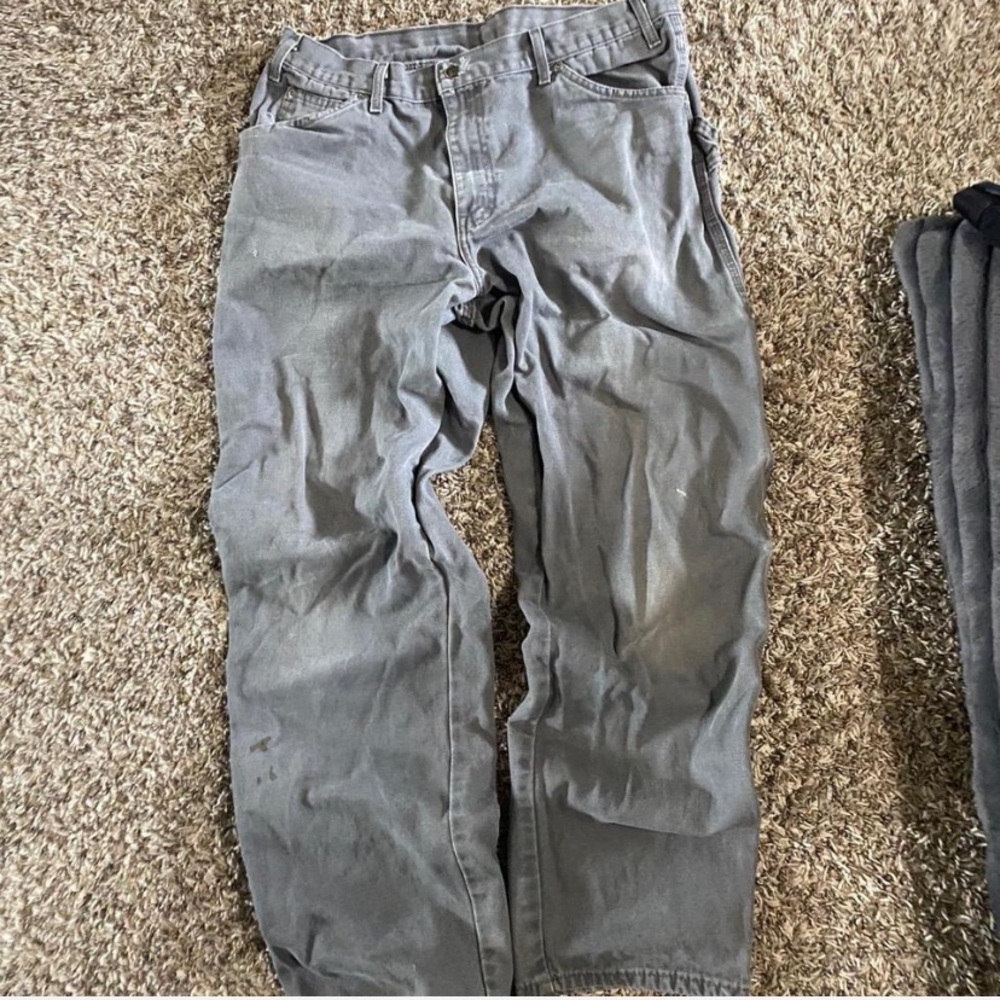 Dickies Grey Carpenter baggy jeans